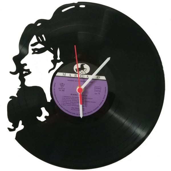 Amy Winehouse Schallplattenuhr