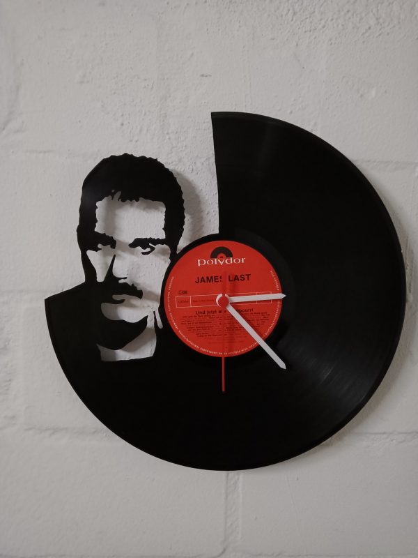 Freddie Mercury Schallplattenuhr