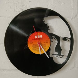 Phil Collins Schallplattenuhr