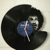 Jimi Hendrix Schallplattenuhr