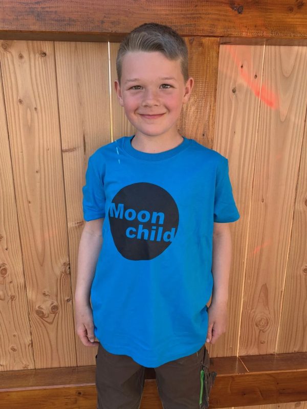 moonchild kinder shirt blau
