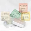 NICAMA Made with ♥  Duschseifen 4er Set + Dose