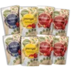FruitJunkies | Probierpaket - 8 x 80 g - Getrockneter Fruchtsnack
