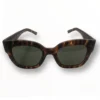 MOKEN Sonnenbrille Monroe aus pflanzenbasiertem Kunststoff leo grün