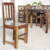 cagü Design-Möbel  | Stuhl BORNEO aus recyceltem Teakholz massiv - Komplett montiert!