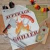 CALEO d.sign | Geschirrtuch AuftragsGriller