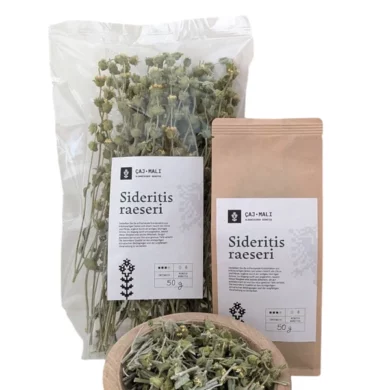 Caj Mali - Albanischer Bergtee - Sideritis Raeseri Art: ganzer Stängel