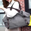AnBeck  | Damen Handtasche Canvas Schultertasche Sporttasche