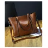 AnBeck  |  Damen Handtasche Leder Umhängetasche ROT