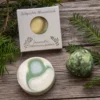 Innviertler Seifenmanufaktur | Seife - Baumscheibe Ein Hauch Waldluft für dein Badezimmer. 100g