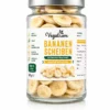 Vegablum | Bananen Scheiben gefriergetrocknet im Glas, 60 g ohne Zucker, Bananen Chips als Snack, vegan und natürlich lecker