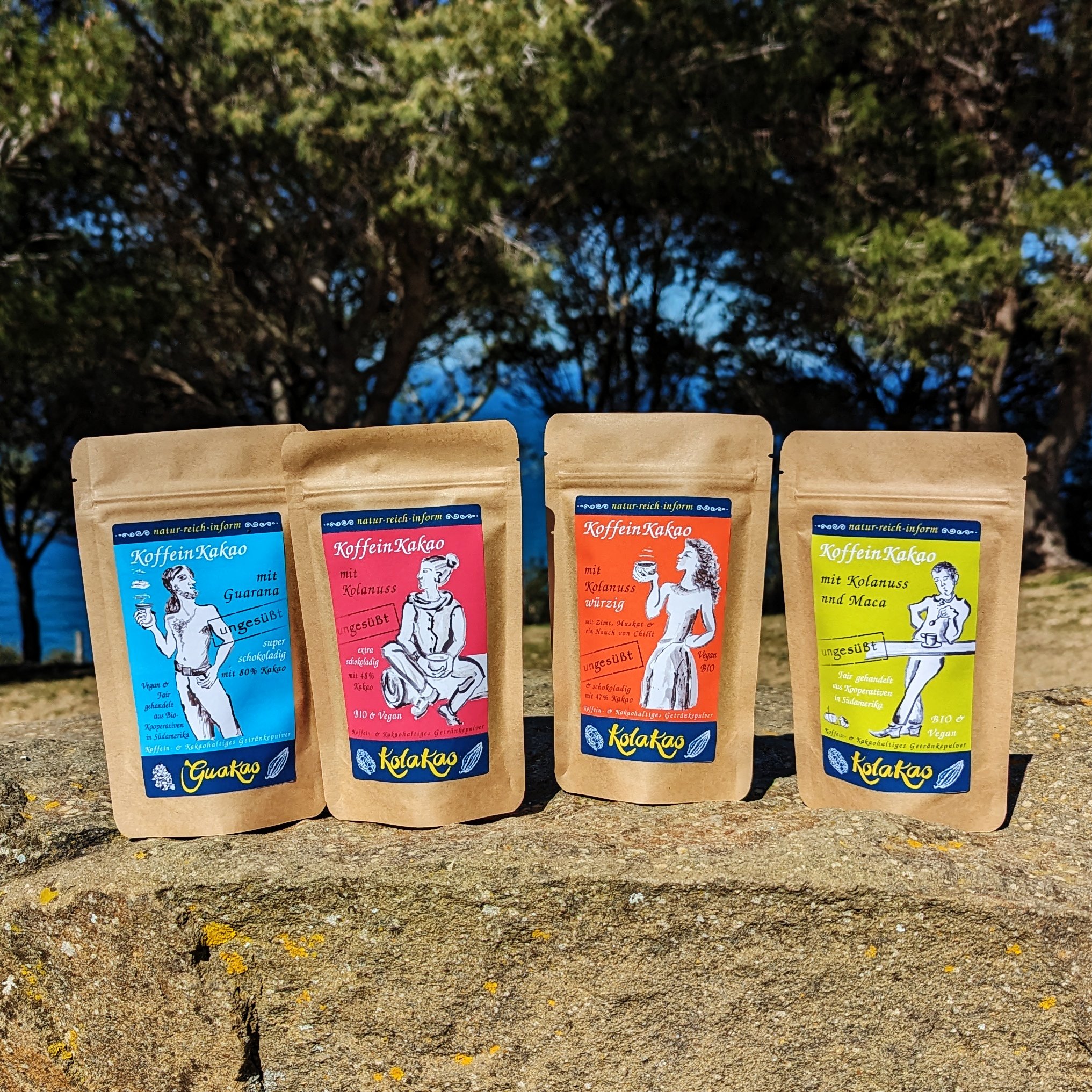Kennenlernpaket KoffeinKakao - ungesüßt° BIO