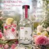 Brandwerk76 | 1697 Destilled Dry Gin Rosenblüte – Florale Nuancen treffen auf klassischen Wachholder Füllmenge:100ml