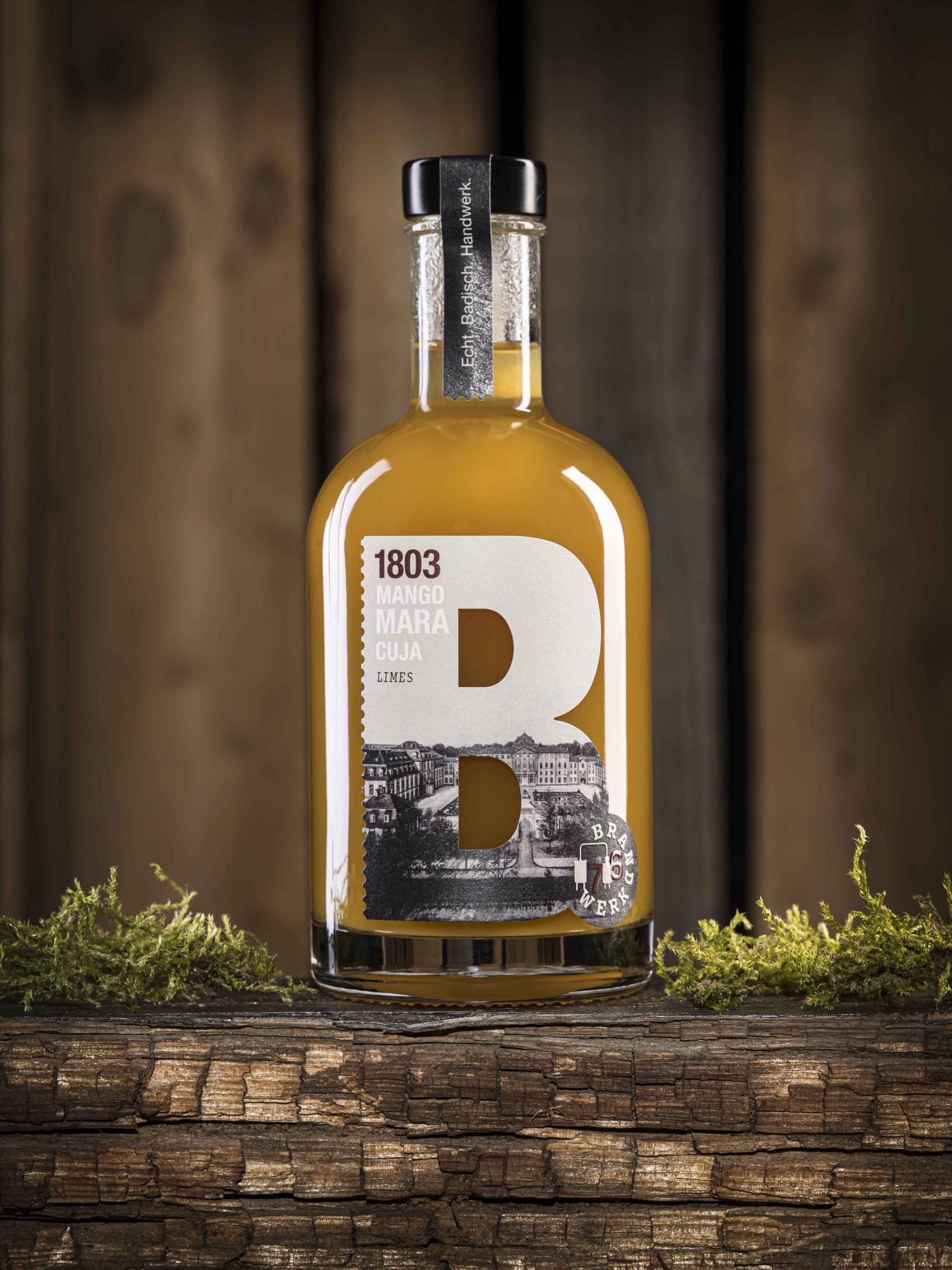 Brandwerk76 | 1803 Mango-Maracuja Limes – Süß, spritzig & exotisch Füllmenge: 350ml