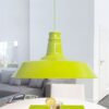 cagü Design-Möbel  | Hängelampe LOFT Grün Metall 45cm Ø