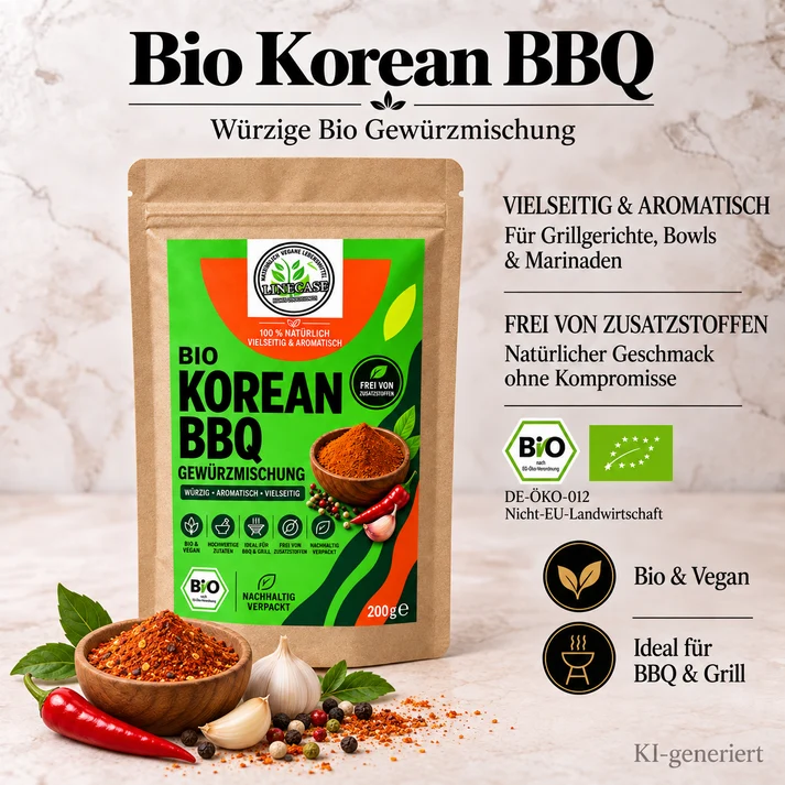 Linecase Bio | Bio Korean BBQ Gewürzmischung 200g