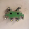 Moogoo Creative Africa | Space Invader | Upcycling-Schlüsselanhänger Farbe Grün