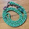 Verenas Fellnasen | Hundeleine Paracord Grün - Handmade
