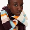 fairtragen | ARMEDANGELS Schal "Kaay Multicolor" (Wolle) - oatmilk