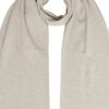 fairtragen | Klitmøller Collective Fine Rib Scarf (Wolle) - pastel grey