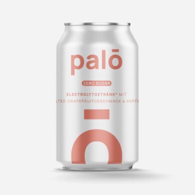 palō Zero Sugar | Elektrolytgetränk mit Koffein & Grapefruitgeschmack - 330ml DOSE TESTING