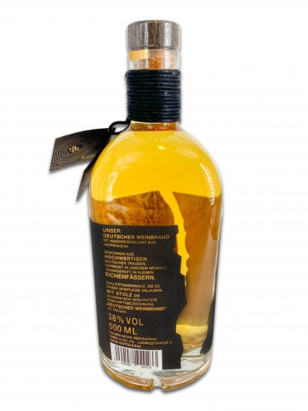 Spirituosenschmiede Destille | Deutscher Weinbrand Spätburgunder 38% Vol. Inhalt: 0.5 Liter – Bild 3