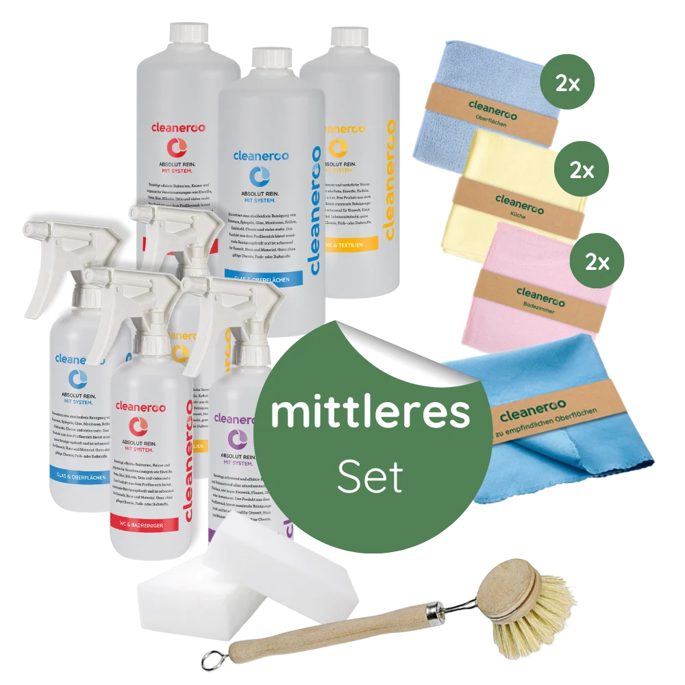 Cleaneroo - Mittleres Set