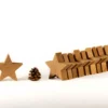 Schraederei Holzmanufaktur |  Massivholzsterne Varianten: 15cm (10 Stück)