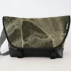 Leonca | Messenger Bag Zeltleinen Oliv dunkel