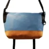 Leonca | Messenger Bag aus Turnmatte & Lederboden oder Lederdeckel Farbe: Turnmatte & Lederdeckel