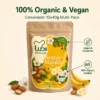 Linecase Bio |   Lubs Bio& Vegan Fruchtriegel Banane & Mandel 4x40g