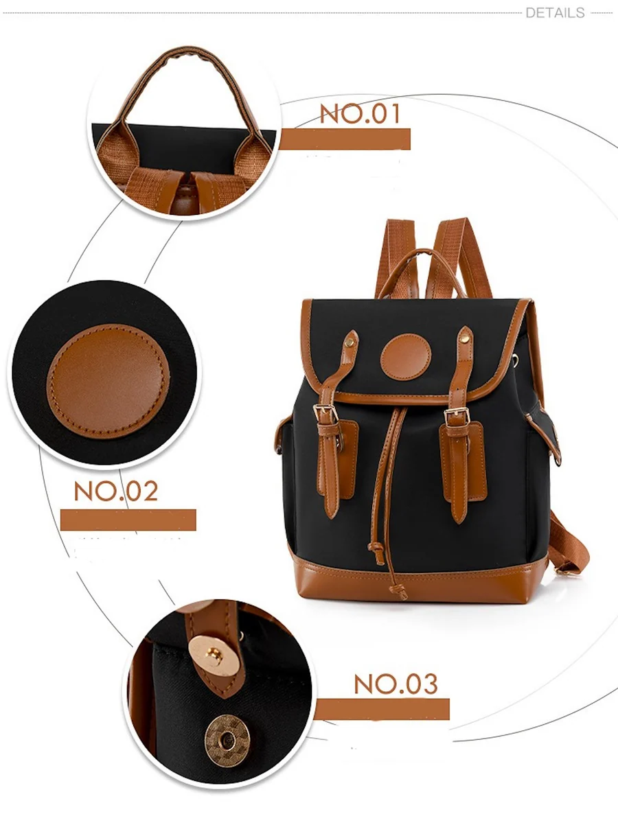 AnBeck | Carry Your Style‘ Rucksack Schwarz – Bild 2