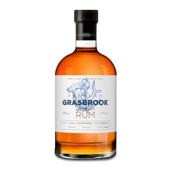 Spirituosenschmiede Destille | Grasbrook Rum 43% Vol. Inhalt: 0.5 Liter