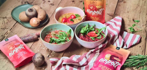 pack&satt vegane Bio-Fertiggerichte