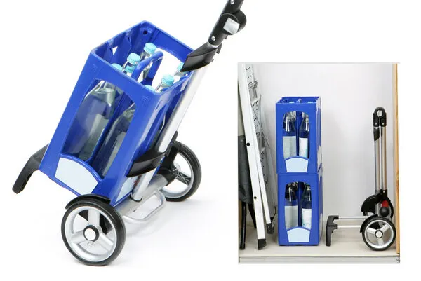 Leonca | Upcycling Einkaufstrolley aus recyceltem Segel – Bild 5